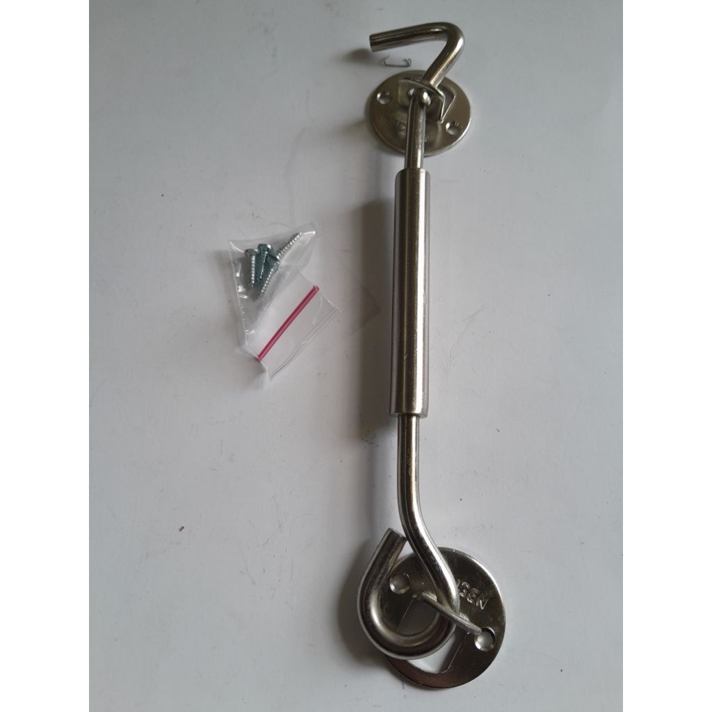 penahan jendela / hak angin 8 inch bulat steinles bio soligen