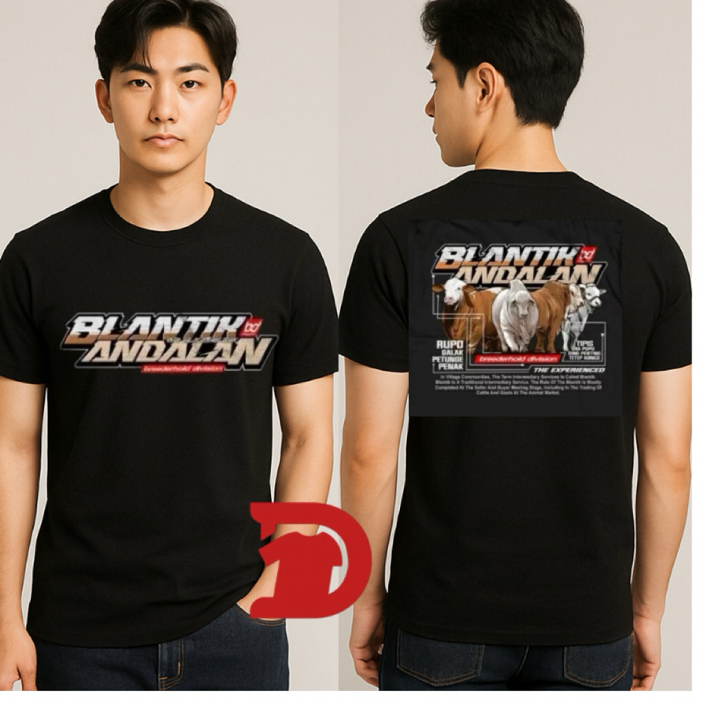 GKS - Kaos t-shirt blantik andalan katun combed