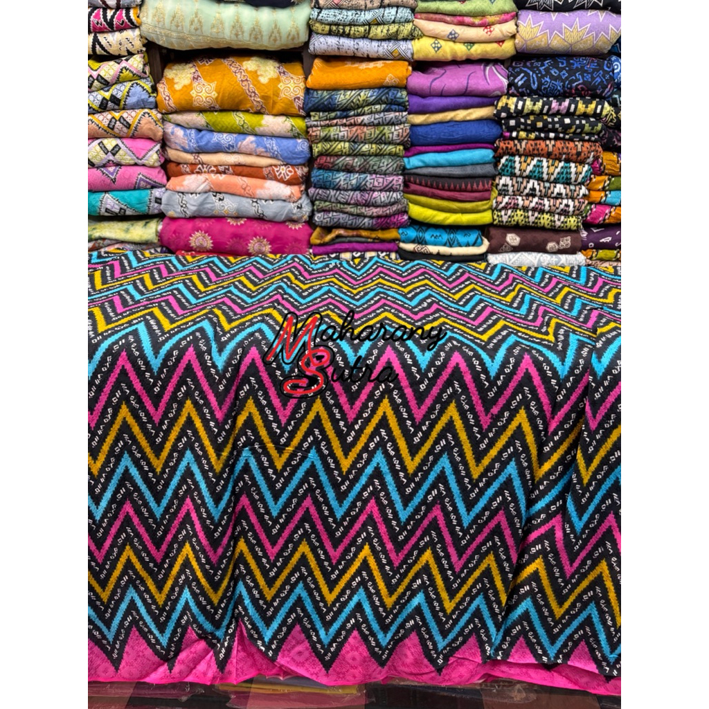 kain meteran batik lontara-kain batik khas bugis Makassar