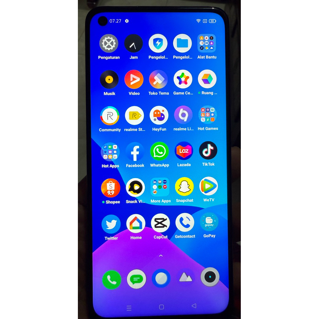 Lcd Touchscreen+Frame realme 9i original copotan