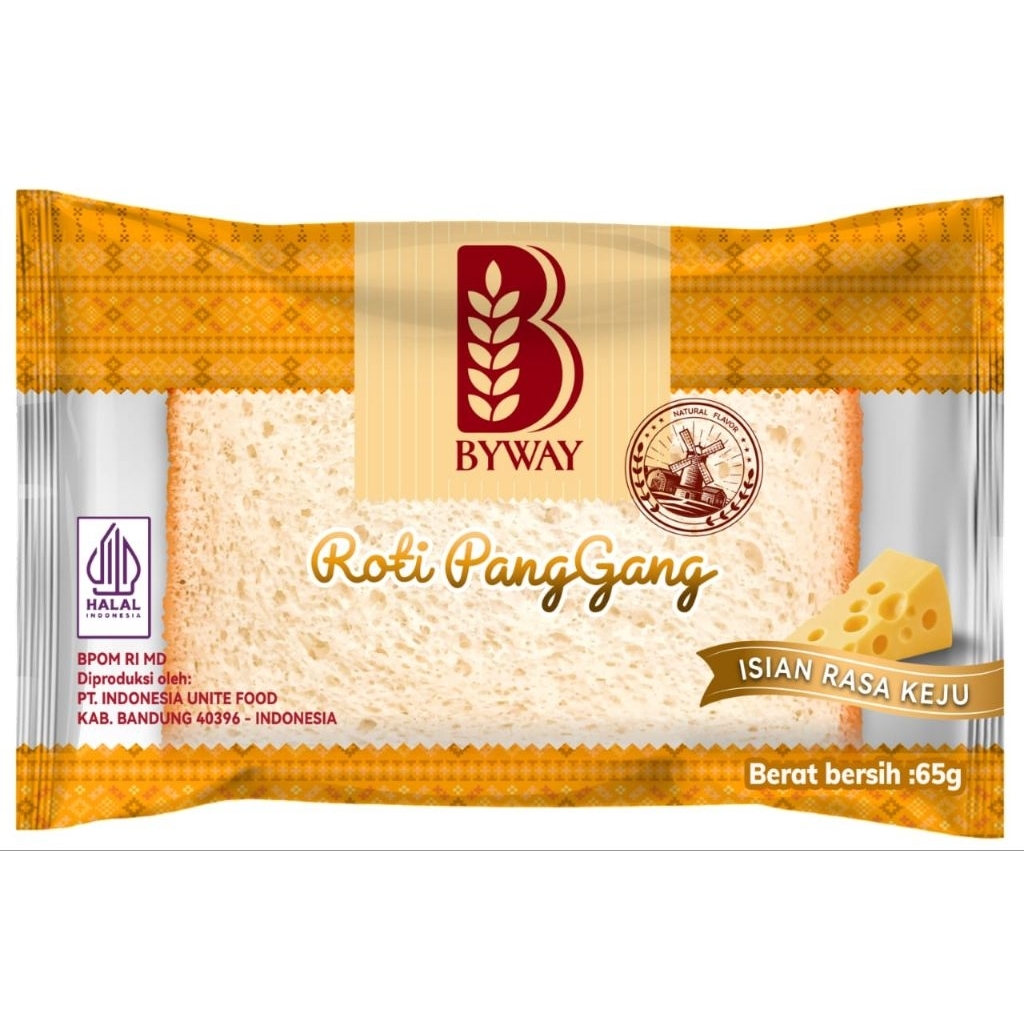 

ROTI BYWAY PANGGANG RASA KEJU ISI 1 DUS 60 PCS LEMBUT DAN ENAK