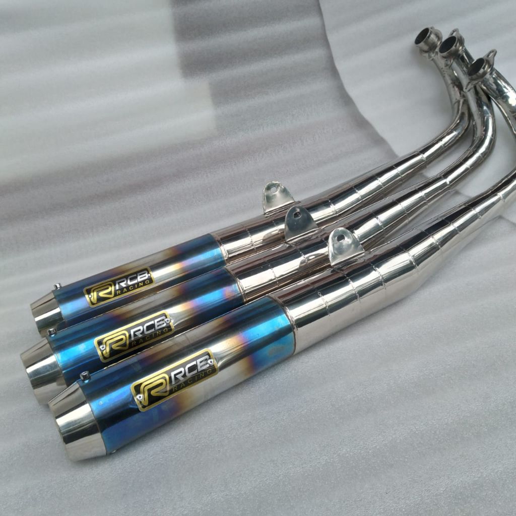 knalpot standar racing merek RCB buat motor rx king,, rx spesial dan rxk
