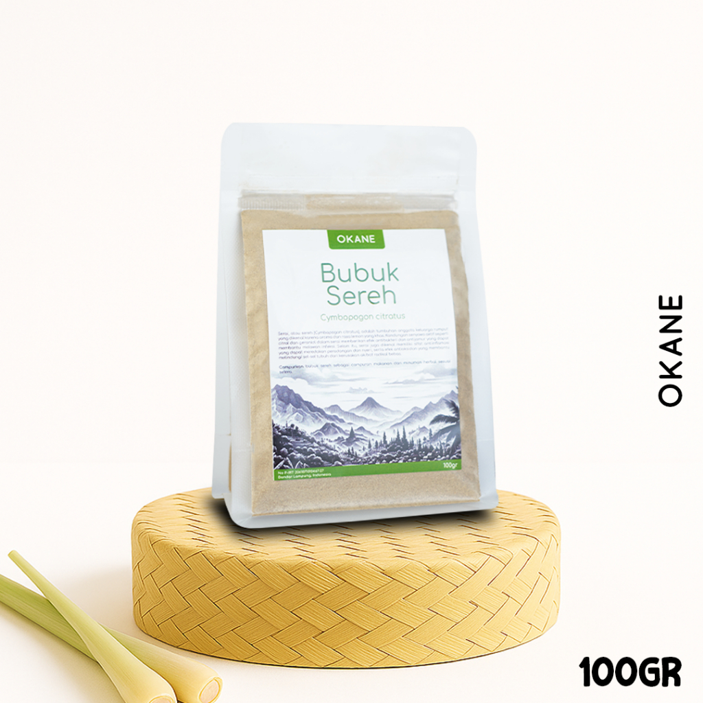 

Sereh Bubuk Asli OKANE 100 gr / Bubuk Sereh Original