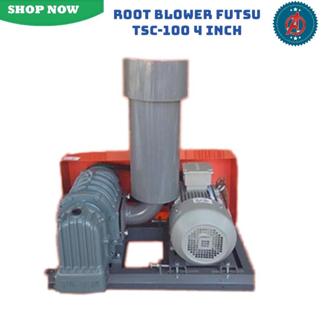 Root Blower Futsu TSC - 100 4Inch complete with Dinamo / Motor Siemens IE1