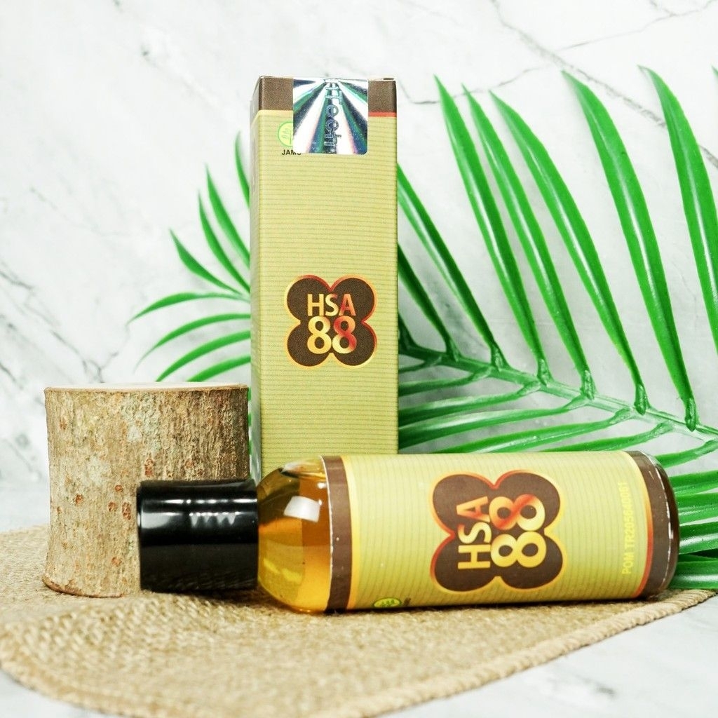 minyak hsa 88 segel kemasan 100ml - original mengatasi sakit kepala - masuk angin - sakit pinggang -