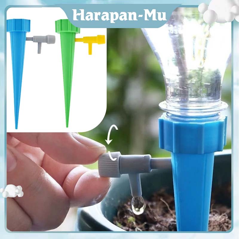 10Pcs Alat Penyiram Tanaman Otomatis / Irigasi Tetes Otomatis / Alat Siram Tanaman Irigasi Tetes Oto