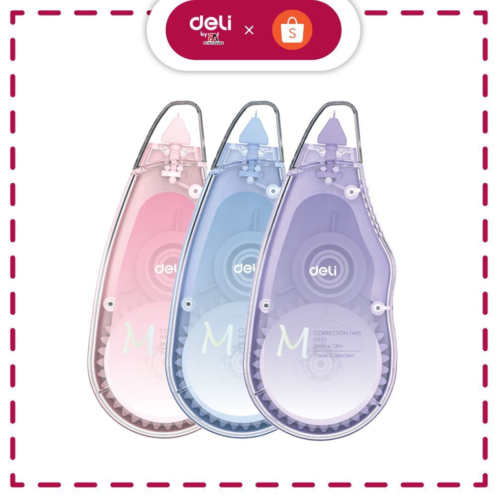 

Deli Correction Tape / Tip X Kertas EH333