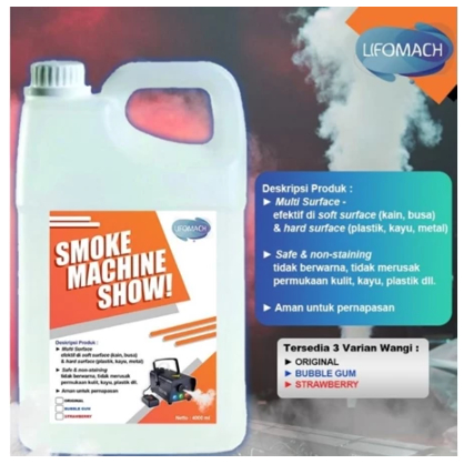 PROMO  Lifomach Smoke Show Asap Panggung Warna-Warni