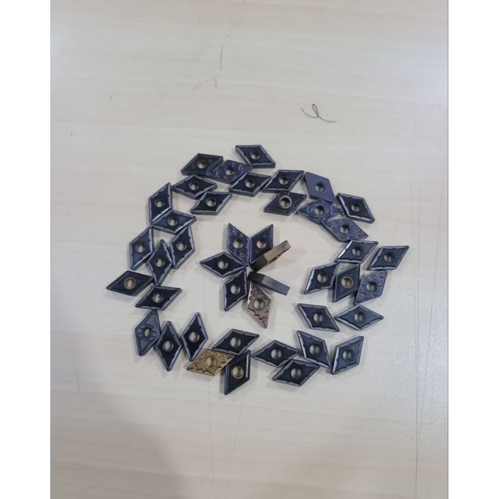 Insert Bubut bekas DNMG 150408 || DNMG 150408 Carbide . PAHAT BUBUT DNNG1504 BEKAS. INSERT BUBUT KER