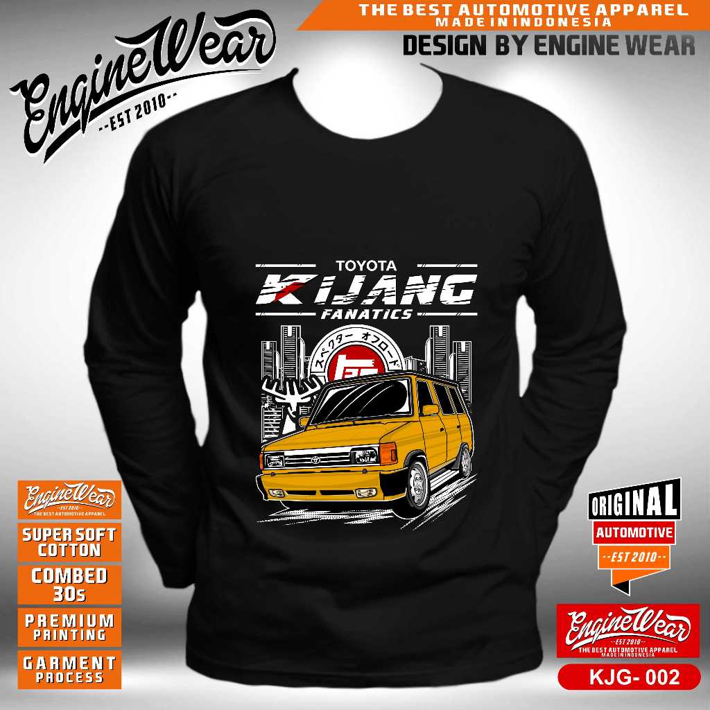 kaos kijang grand tshirt toyota kijang super baju otomotif kaos mobil kng