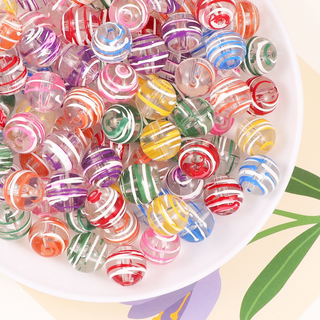 ✨𓂂𓂂COD𓂂𓂂✨Wind Chime Bola Transparan Diy Rantai Ponsel Keychain Bahan Aksesoris