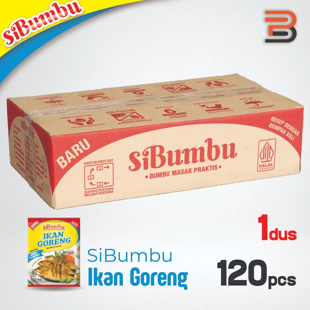 

SiBumbu - Ikan Goreng 1 Dos (120pcs)