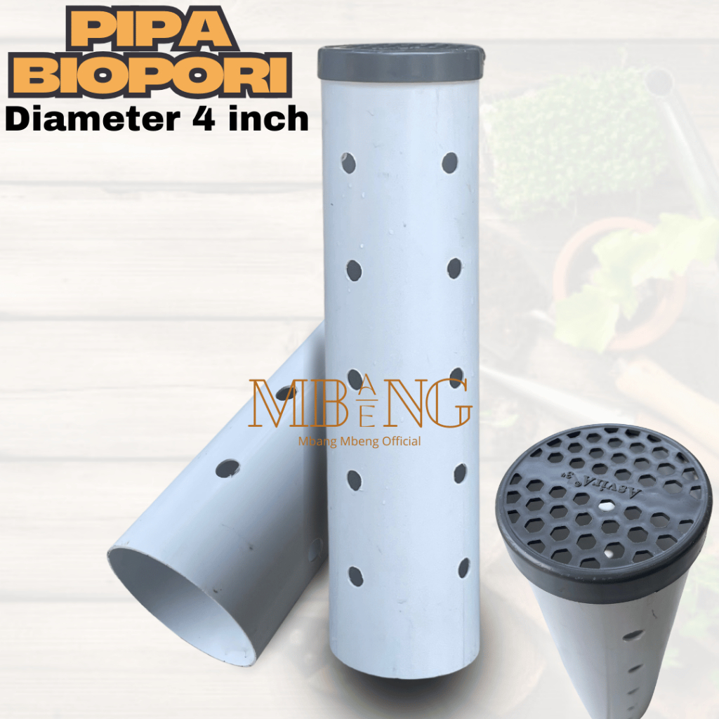 Mbang-Mbeng Pipa Lubang Biopori 4 Inch / Pipa Biopori 4 Inch / Pipa Resapan Air