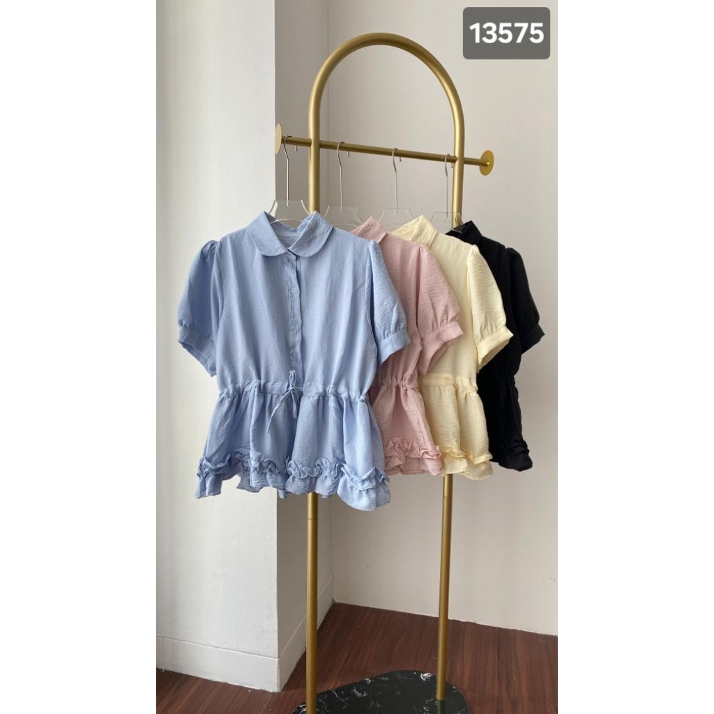 13575 Blouse Material Crinkle Mossimo Grosir : Seri Min 4 Pcs