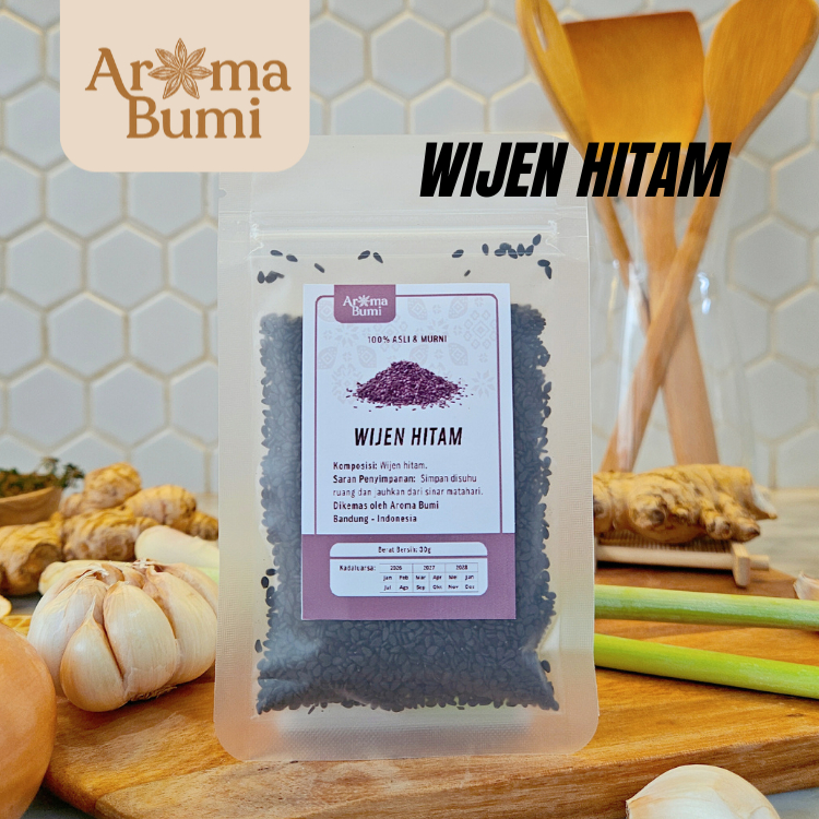 

Aroma Bumi - Wijen Hitam Black Sesame Rempah Premium Murah