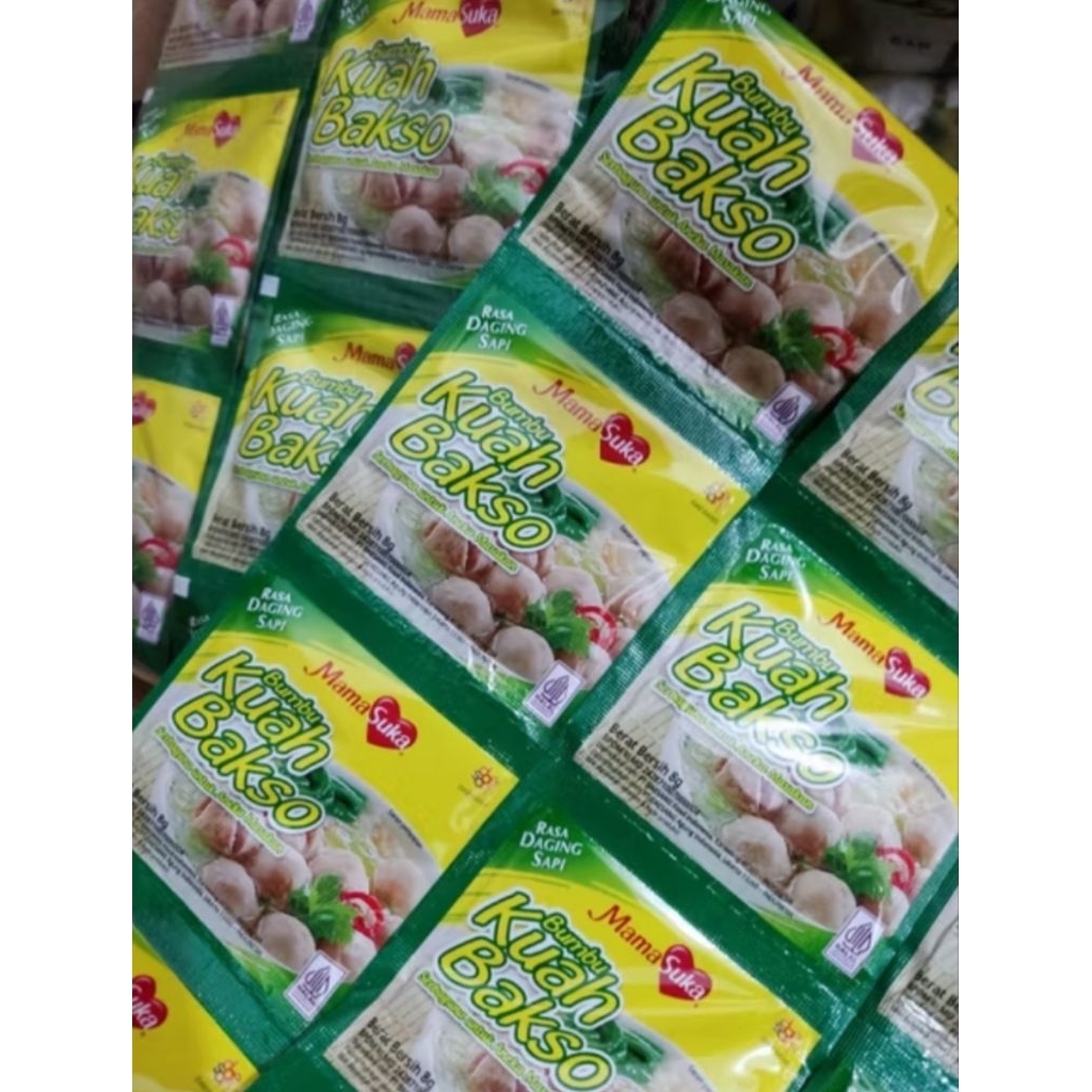 

(1RENCENG) BUMBU KUA BAKSO MAMA SUKAN HARGA 1 RENCENG