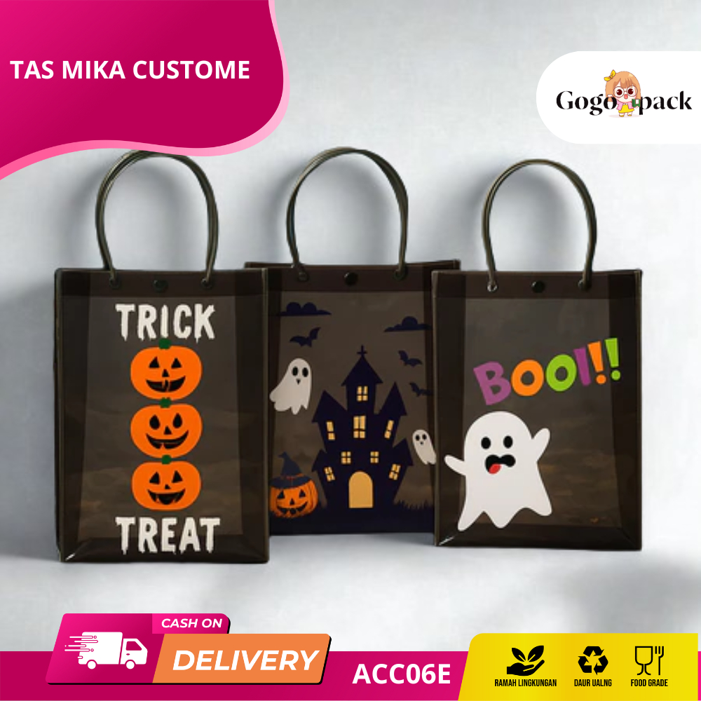 

Tas Labu Hallowen Tas Halloween Termurah Aksesoris Pesta Halloween / Tas PVC Souvenir Halloween Trick Or Treat Shopping Goodie Bag Haloween Kostum Halloween Party ACC06E