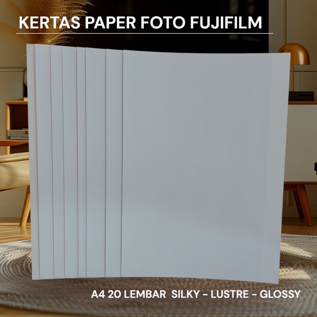 FUJI FILM KERTAS FOTO PAPER FUJI SILKY HALUS