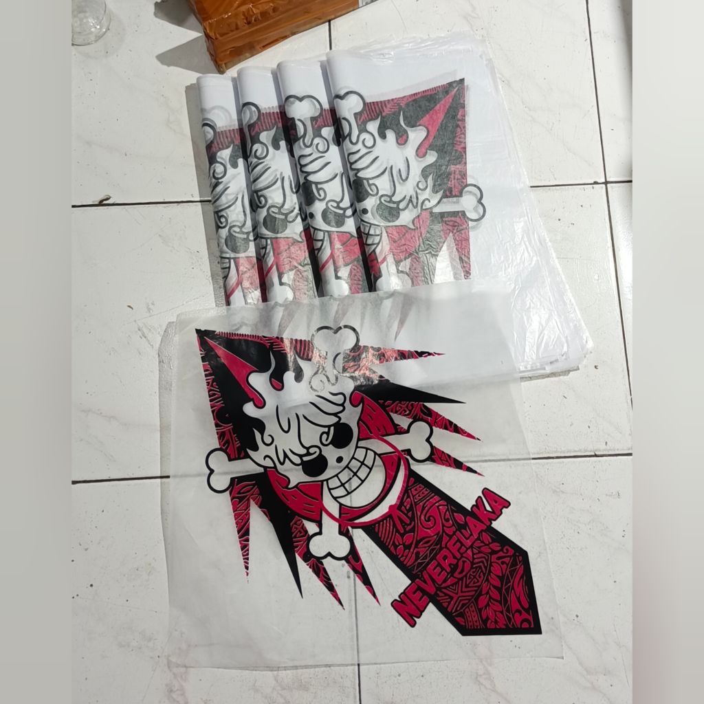 Kertas layangan sukhoi 2 warna 50 lembar
