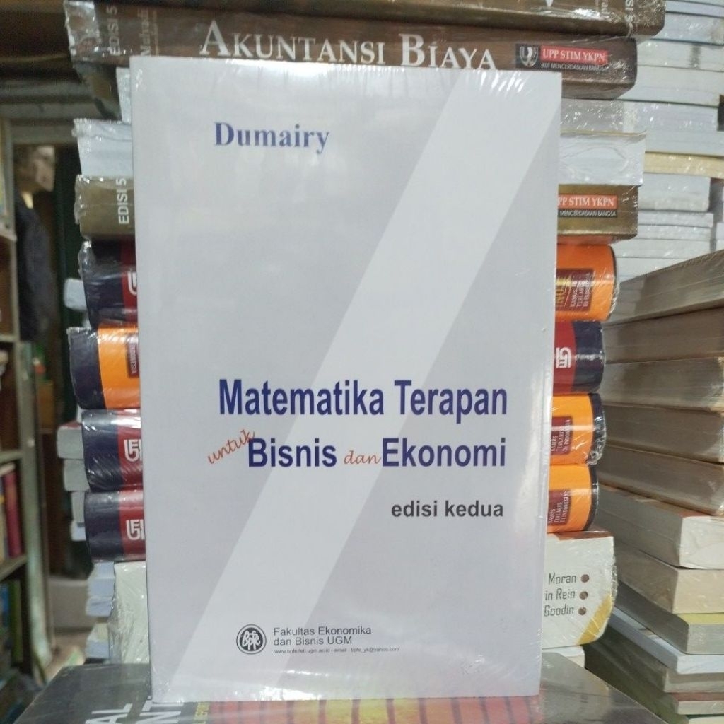Buku Matematika Terapan Untuk Bisnis dan Ekonomi Dumairy