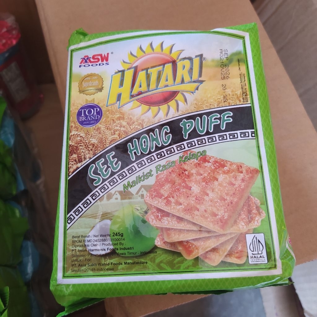 Hatari See Hong Puff Malkist Kelapa