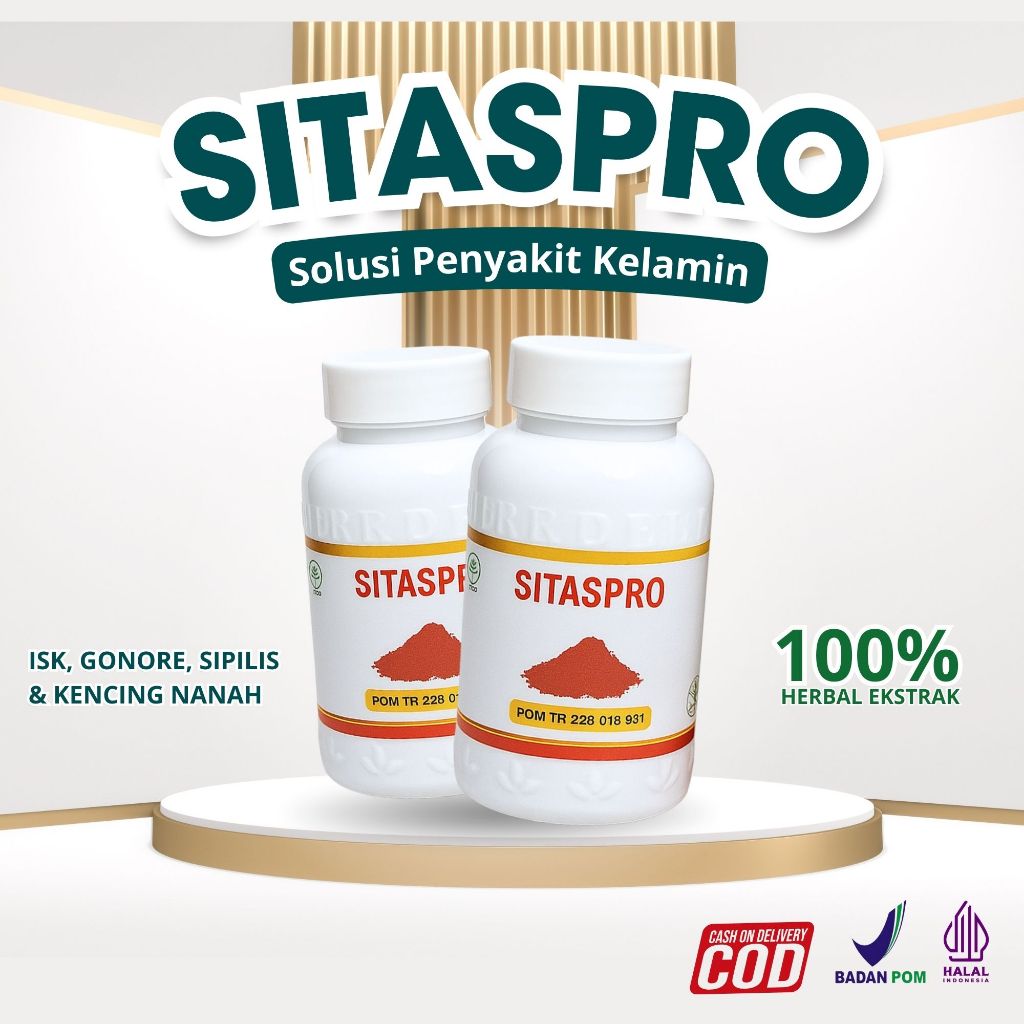 Sitaspro - Obat Herbal Sipilis, Obat Gonore, Obat Kencing Nanah, Infeksi Kelamin Alami