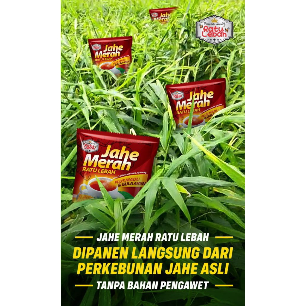 

JAHE MERAH RATULEBAH PLUS GULA AREN