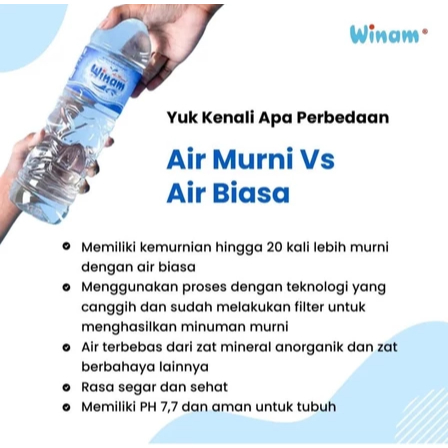 

Winam 600ML Botol Ecer Per Pcs Sameday