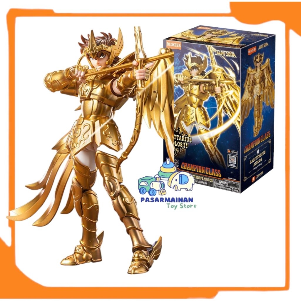 Seint Seiya Blokees Figure Seint Seiya Champions  Class 05 Sagitarius Aiolos Champions Series
