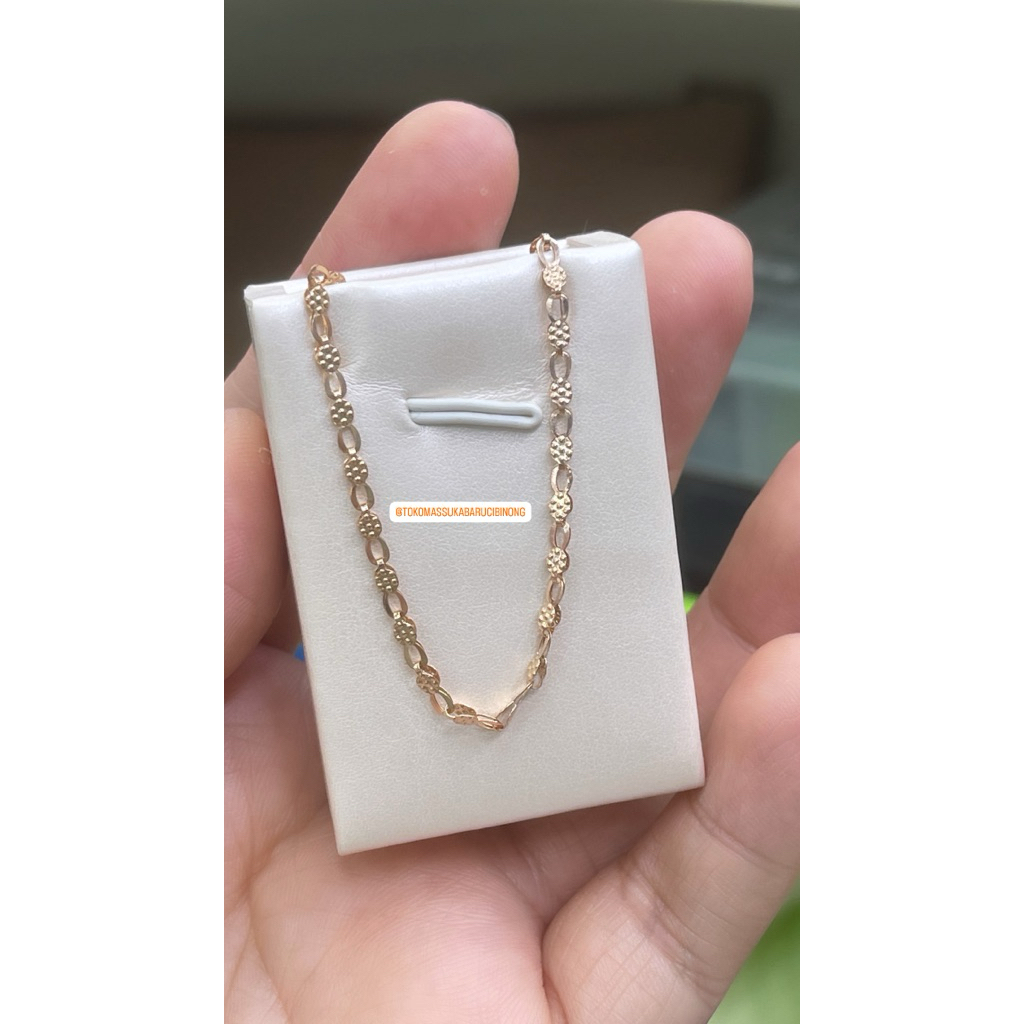 GELANG TANGAN RANTAI EMAS 8K/9K Model Terbaru Fashion Style Korea (EMAS ASLI)
