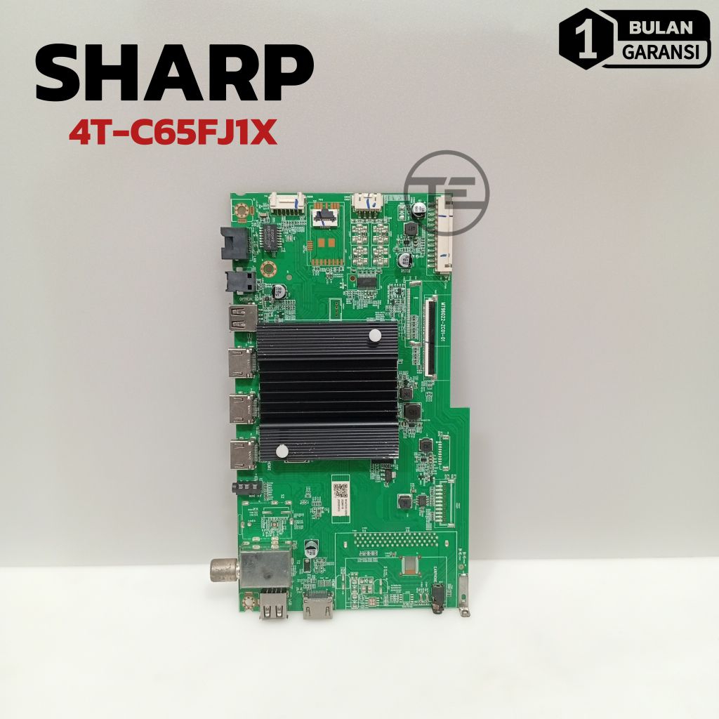 TV SHARP 4T-C65FJ1X MAINBOARD MESIN TV LED SHARP DIGITAL SMART TV