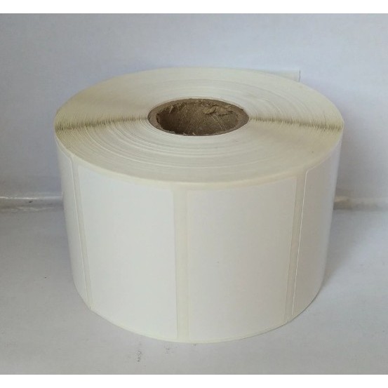 

SEMICOATED 50 X 30 MM ISI 1500 PCS STIKER ETIKET 50x30 MM LABEL STIKER BARCODE