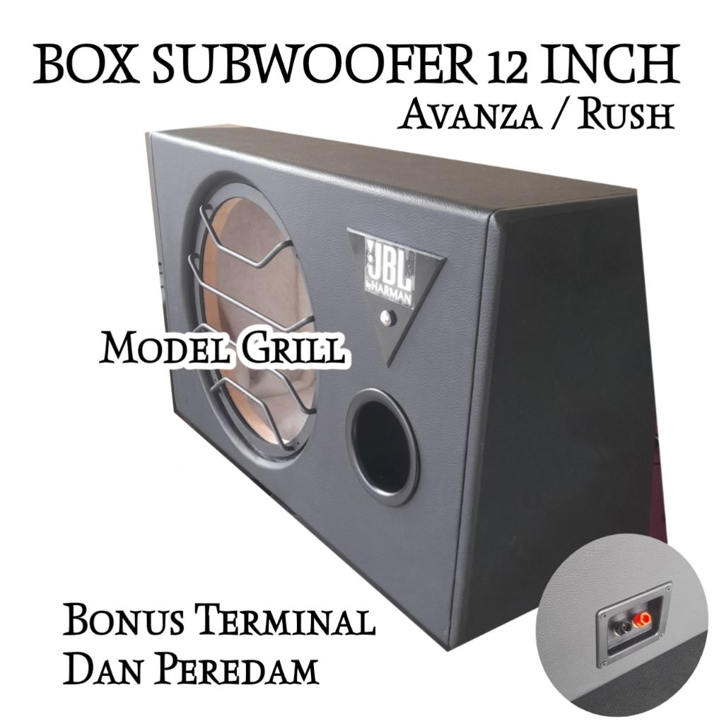 BOX SUBWOOFER 12 AVANZA / RUSH