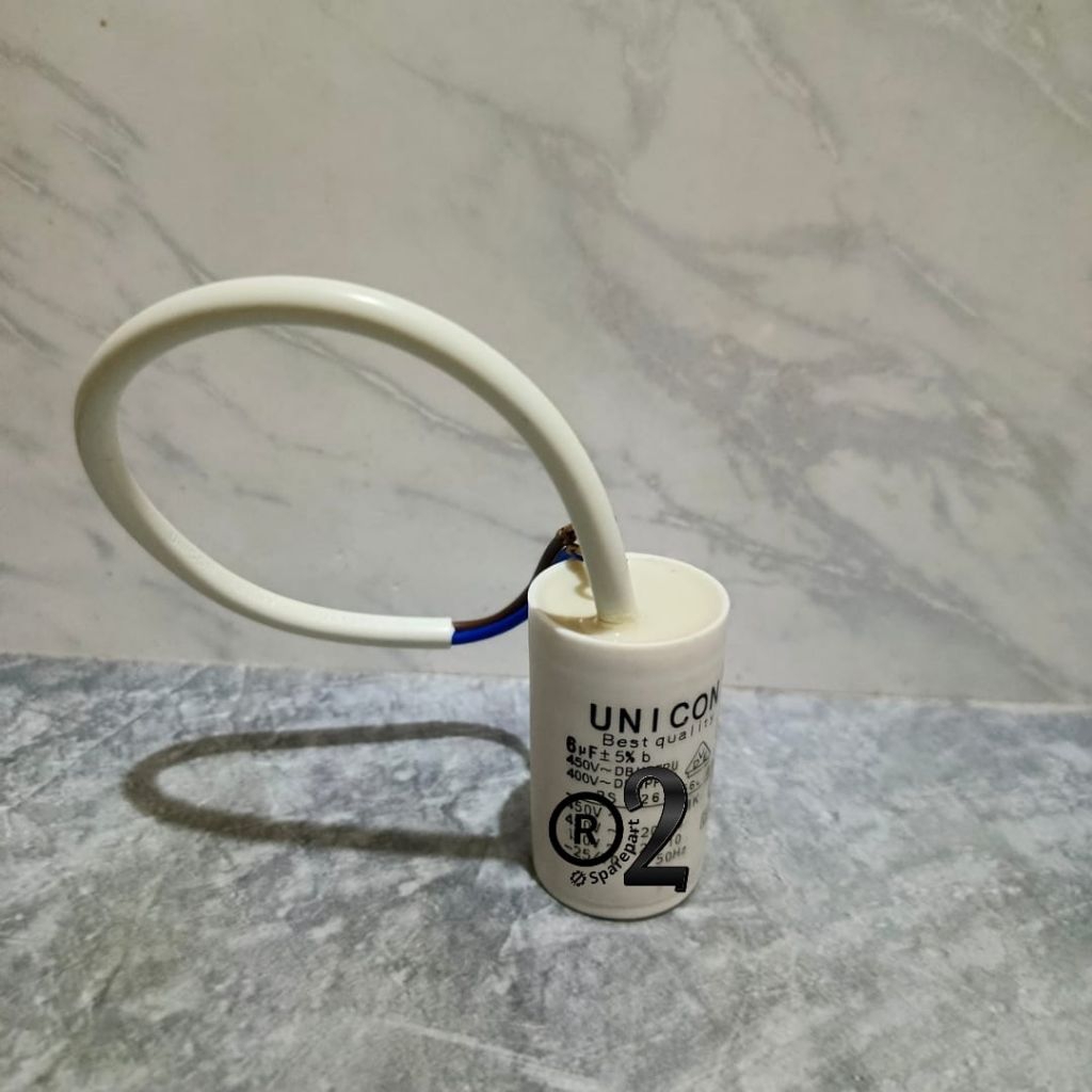 Kapasitor Bulat 6uf Unicon