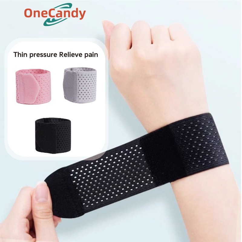 Wrist Wrap Support Sleeve Deker Pergelangan Tangan Olahraga Sport Gym Fitness Senam Lari Jogging | W