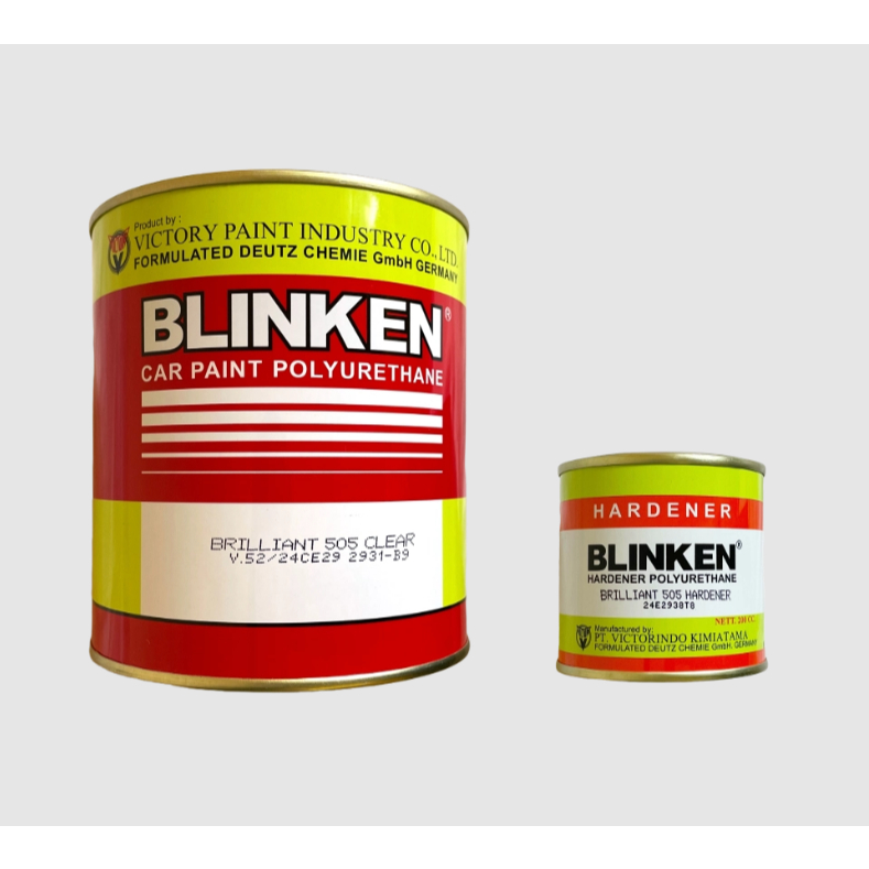 Clear Blinken Polyurethane Brilliant Clear 505+Hardener