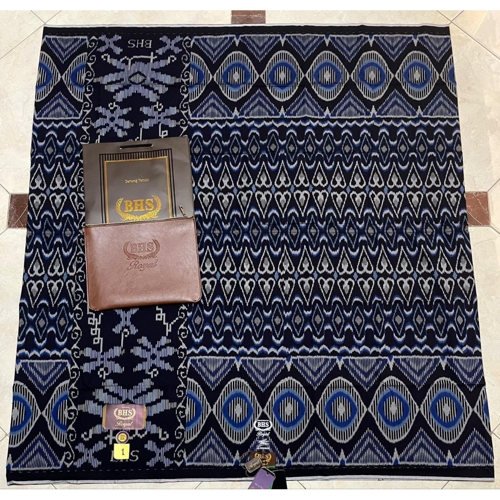 Sarung BHS ROYAL Mercerized Motif IIA IBD Mix Grade GOLD