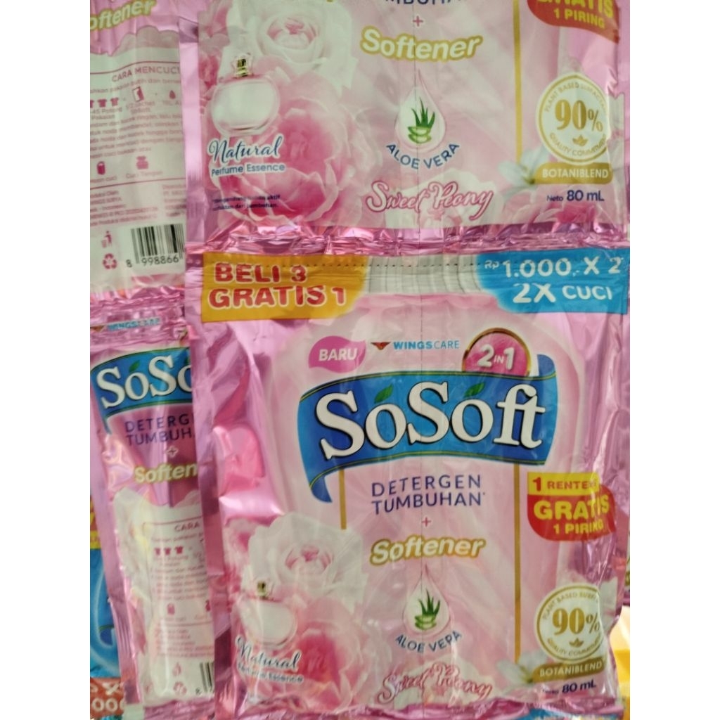 sosoft detergen cair