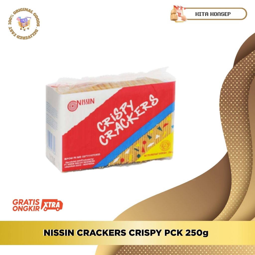 

NISSIN CRACKERS CRISPY PCK 250g