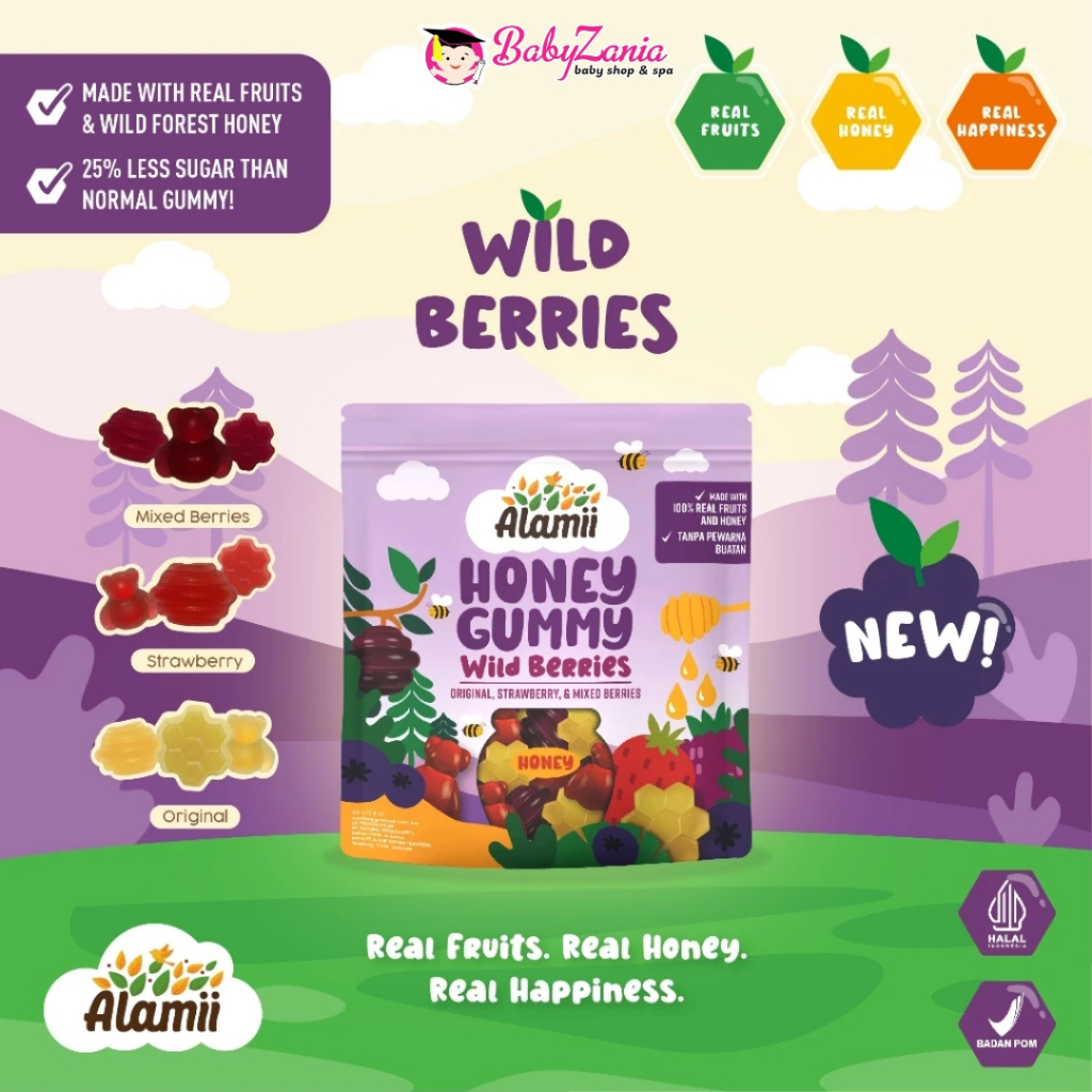 

Alamii Honey Gummy - Gummy Sehat dan Lezat untuk Semua Usia