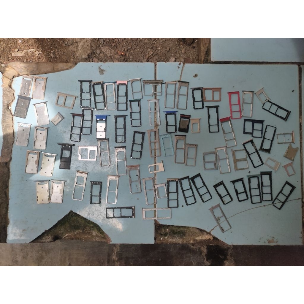 jual borongan slot SIM card bekas 76unit
