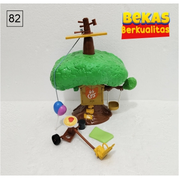 44 Cats Treehouse Playset Rumah Pohon Besar Original