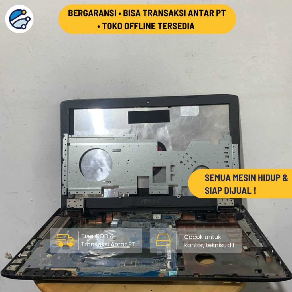Motherboard Laptop / Mobo Laptop / Mainboard Laptop / Mesin Laptop Copotan / Board Laptop Pretelan /