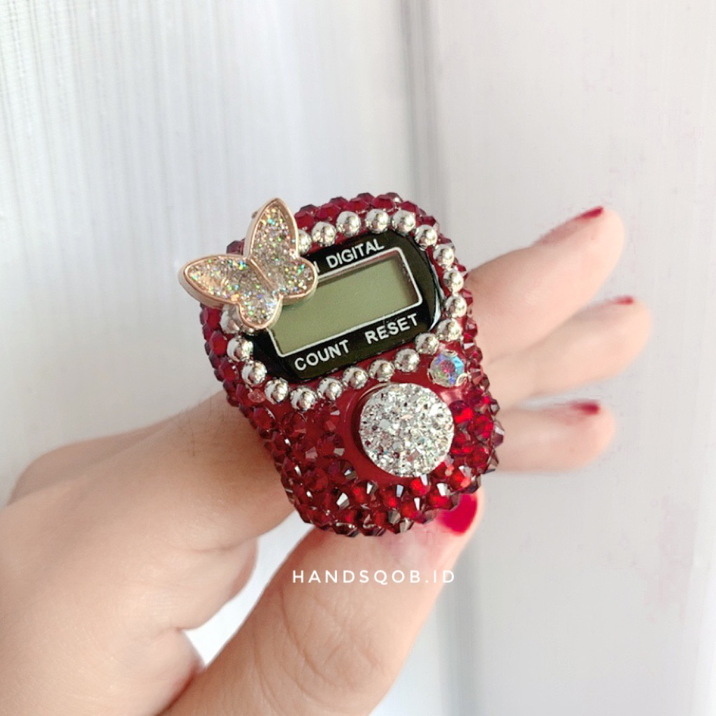 Tasbih Digital Swarovski Cincin Tasbih Cantik