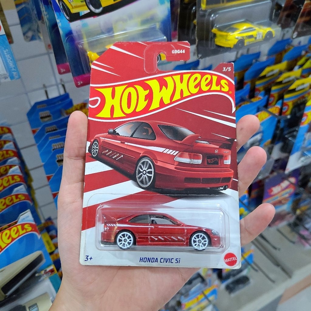 Hot Wheels - Honda Civic Si Merah - Hotwheels Original Mattel