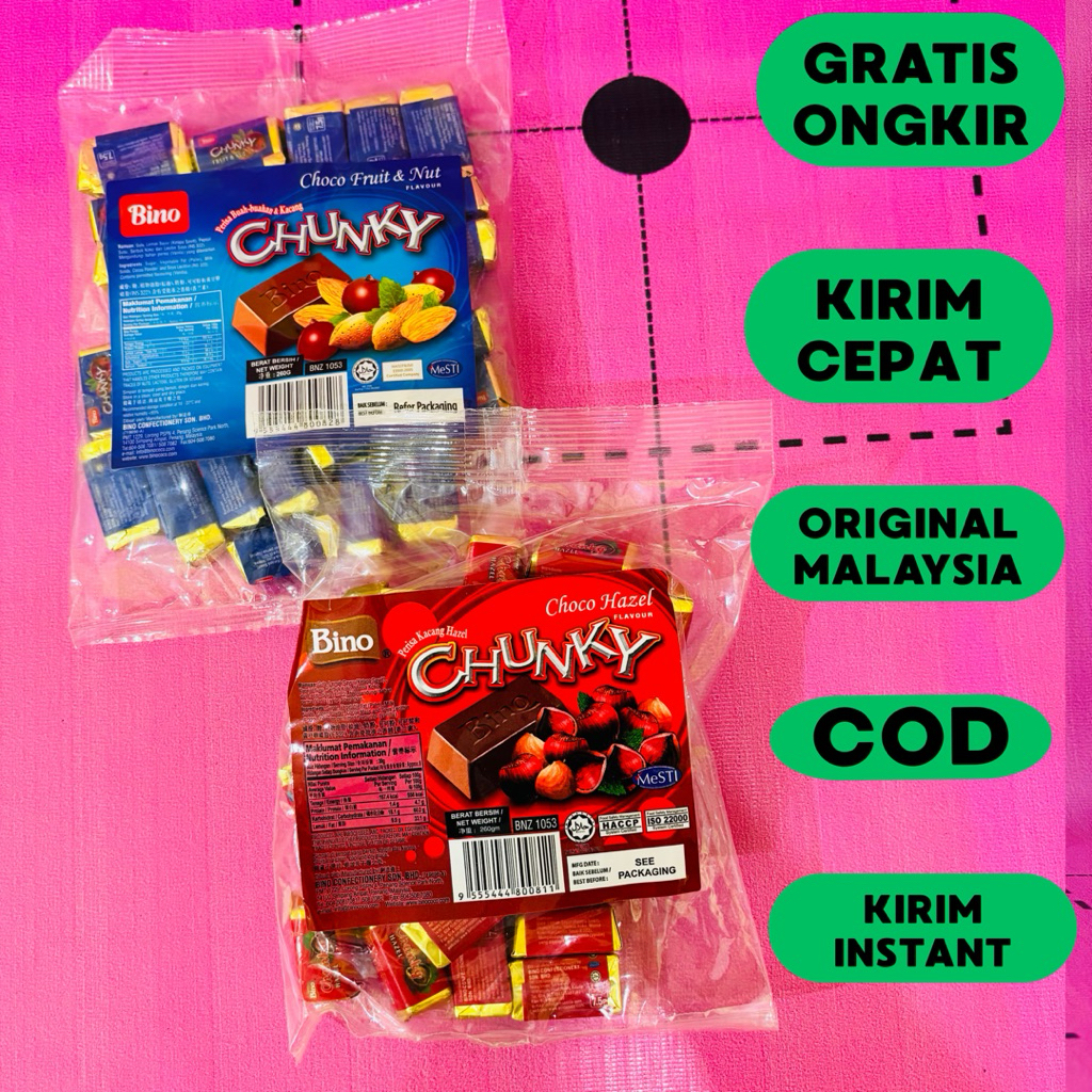 

CHUNKY MALAYSIA / COKLAT CHUNKY / COKLAT MALAYSIA