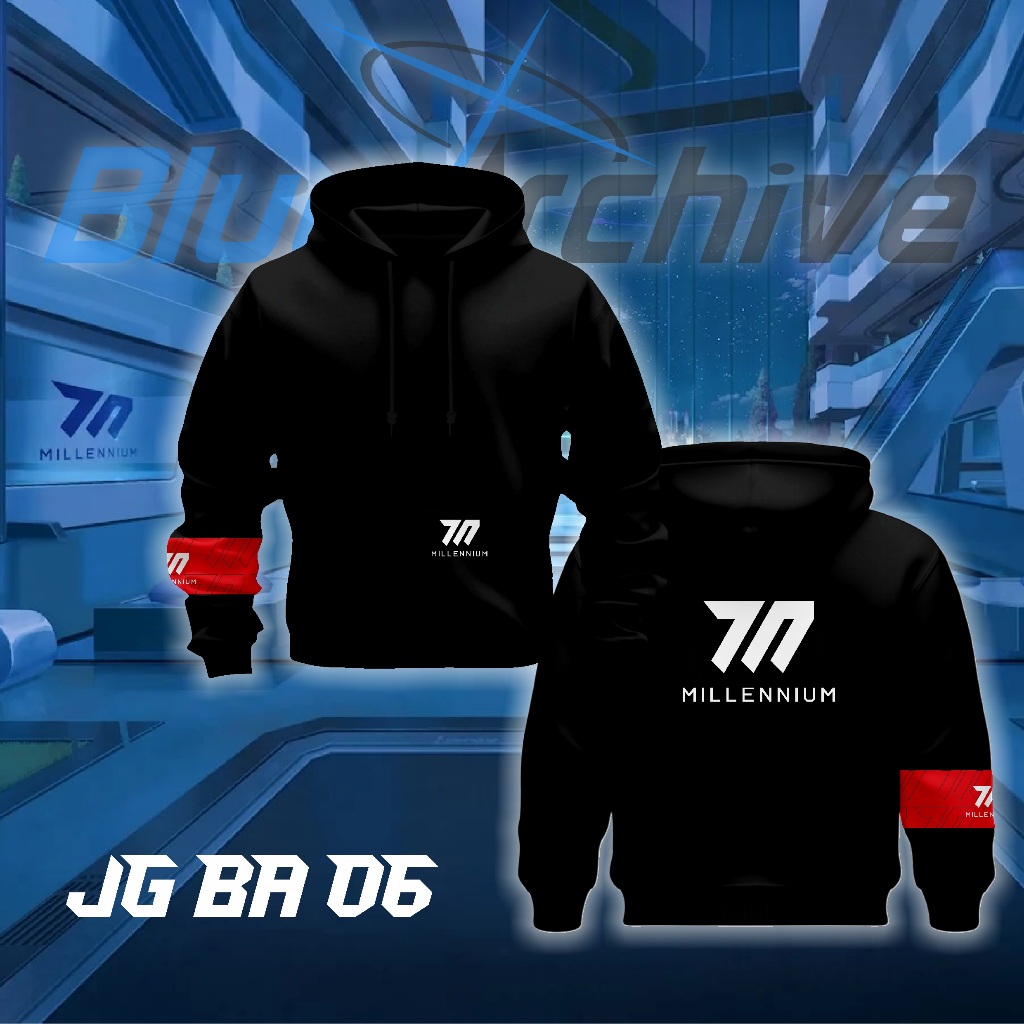 Jaket Anime Game Blue Archive Jacket JG BA 06