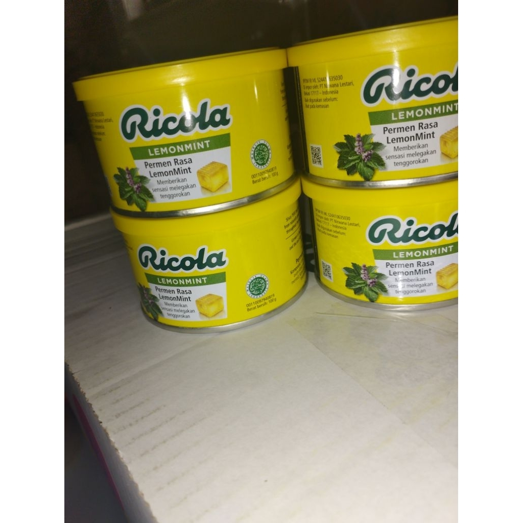 

Ricola lemon mint 100 gram