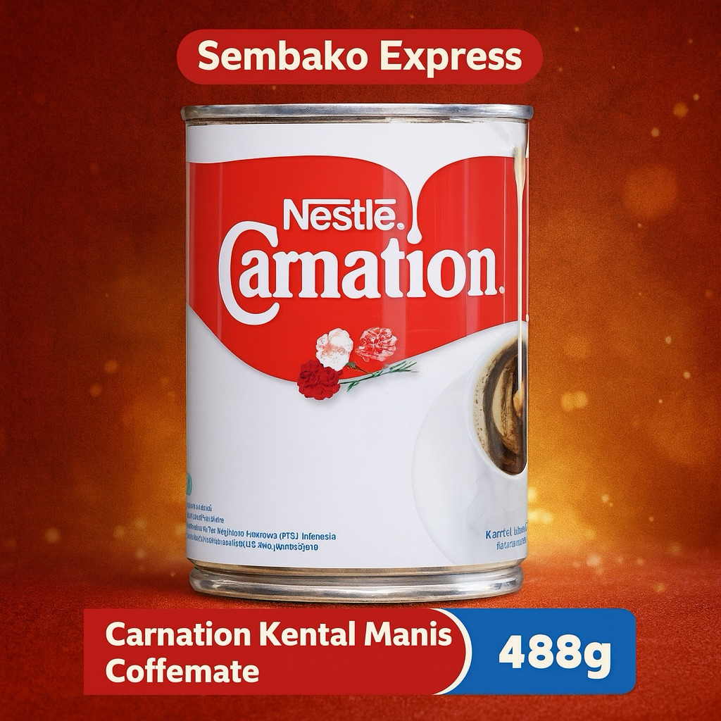 

Nestlé Carnation Krimer Kental Manis 488g – Rasa Gurih Manis Sempurna untuk Minuman & Dessert