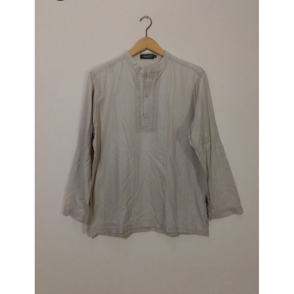 Arnett Baju Koko Lengan Panjang Pria